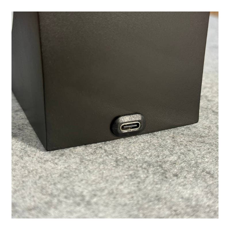 Prise USB-C à l'arrière du Lumeba